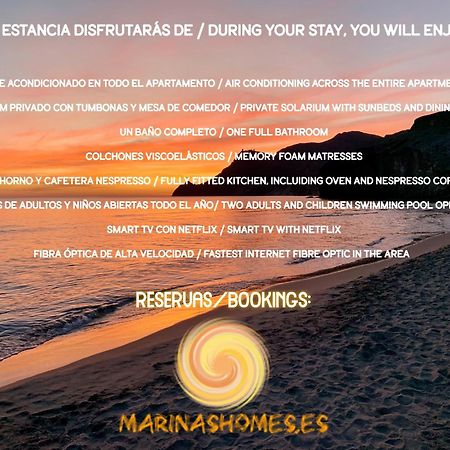Апартаменти Marinas Sunset - Tu Duplex Con Solarium Privado! Бера Екстер'єр фото